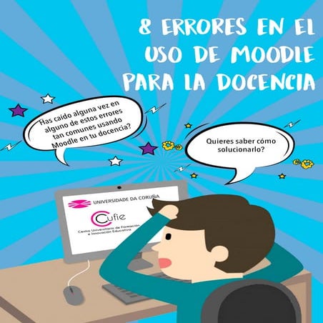 8 errores en el uso de  Moodle para la docencia
