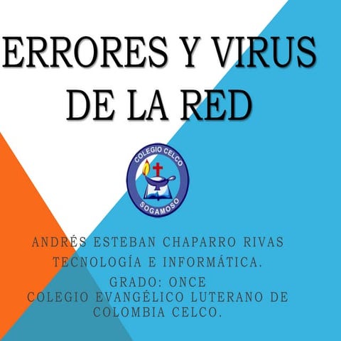  taller Errores y virus de la red