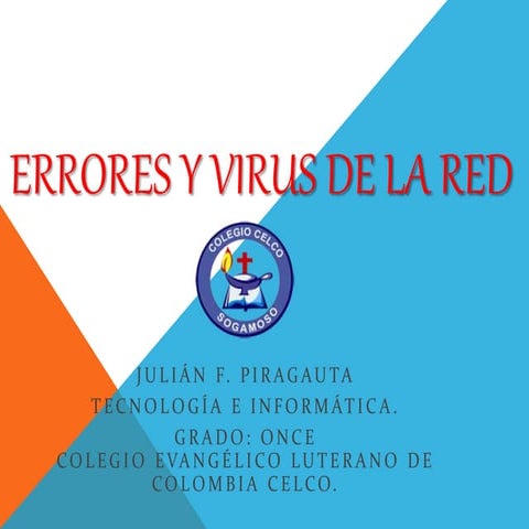 Errores y virus de la red 
