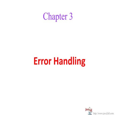 JSP Error handling | PPS