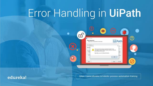 Error Handling In UiPath | Debugging & Exception Handling In UiPath | RPA Tra...