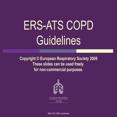 Ers Ats Copd Guidelines