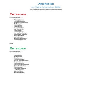 Ertragen-und-entsagen