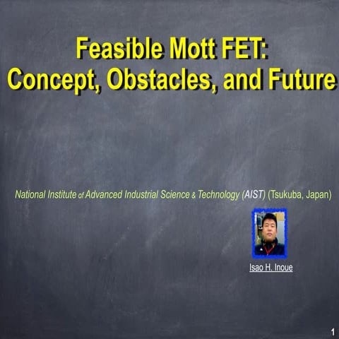 Feasible Mott FET: Concept, Obstacle, and Future