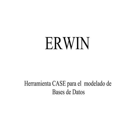 Manual de Erwin