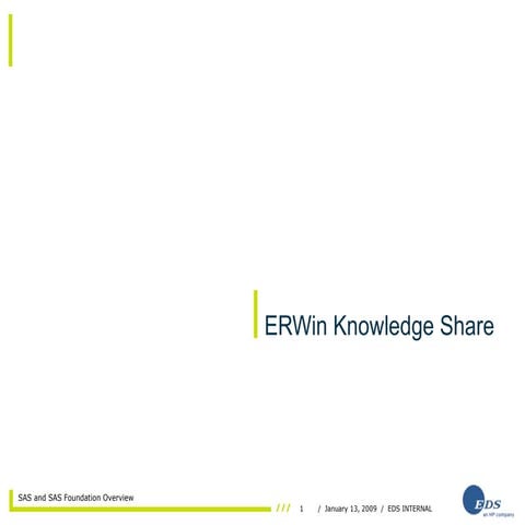 ERwin overview introduction