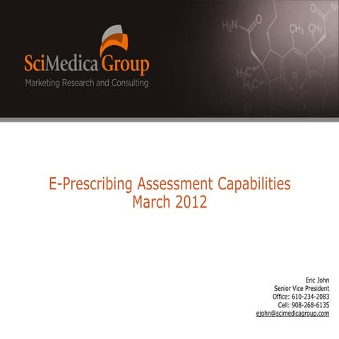 E Rx Capabilites Presentation   March 2012