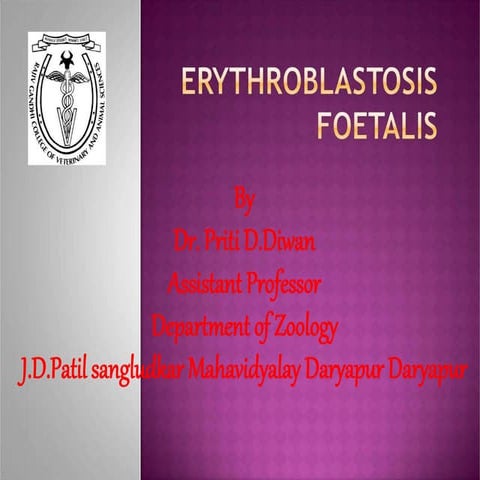 erythroblastosisfoetalis