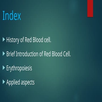 Erythropoiesis and Applied aspectss.pptx