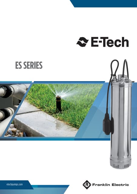 Насосы серии ES Franklin Electric
