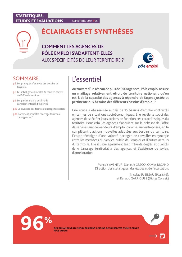 Comment Les Agences De Pole Emploi S Adaptent Elles Aux