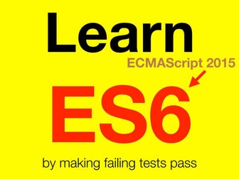 ES6 katas - talk given at enterjs
