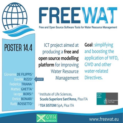 ICT Tools for water management