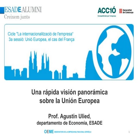 Presentació Agustín Ulied