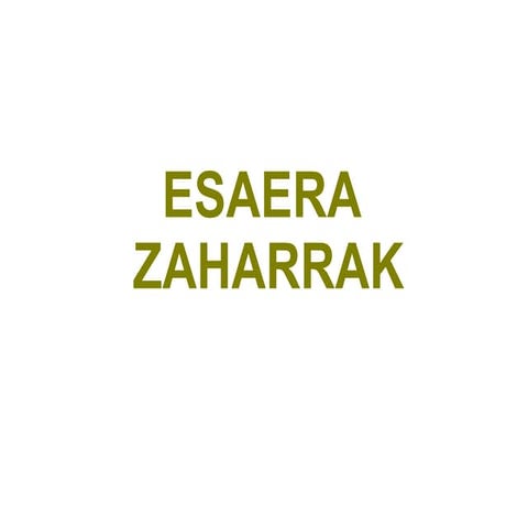 Esaera zaharrak