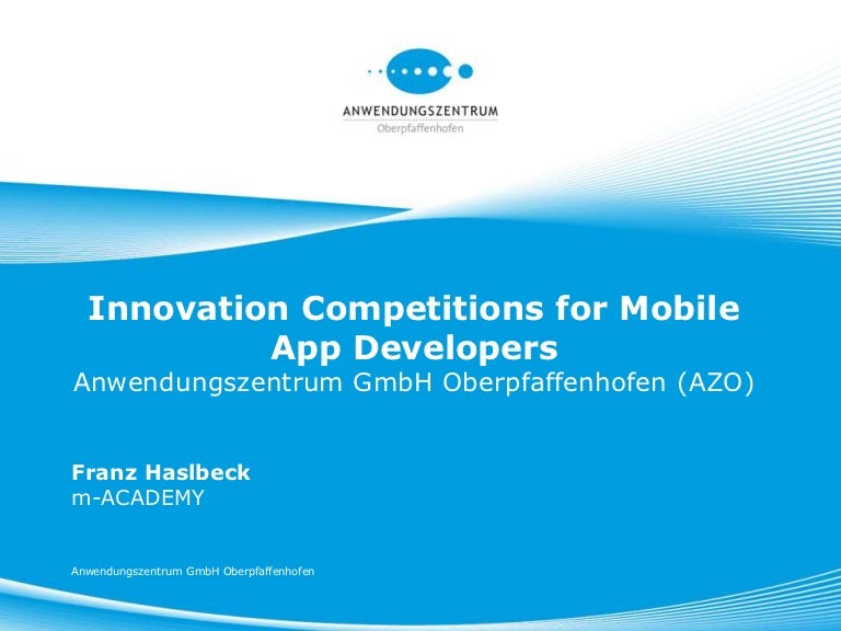 esa innovation competitions 2013 azo innovation competitions
