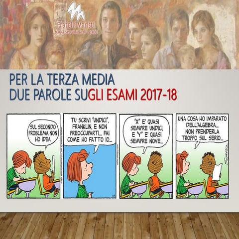 Esame 3 media - le novità del 2018