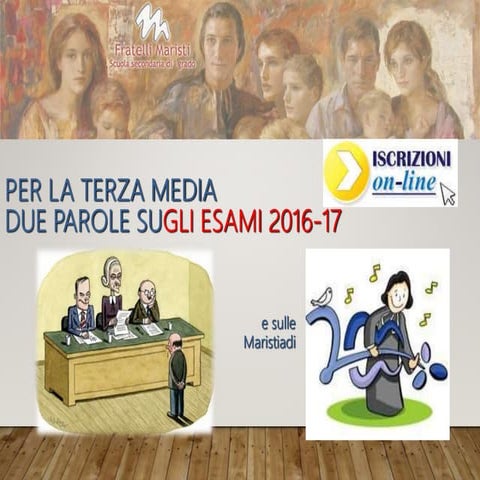 Esami di 3media: proposta per l'a.s.2017