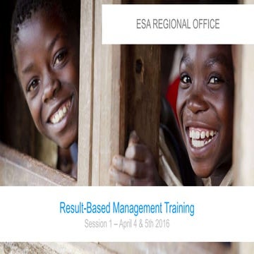 Esaro f2 f training session on rbm