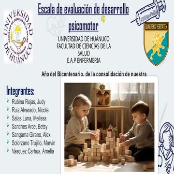 EEDP ESCALA DE EVALUACIÓN DEL DESARROLLO PSICOMOTOR.ppt