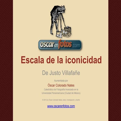 Escala de la iconicidad