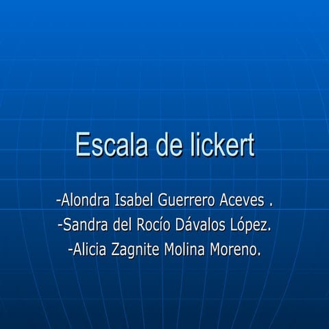 Escala  F F