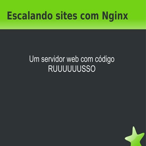 Escalando Sites com Nginx
