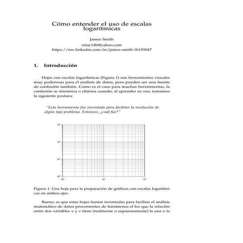 Cómo entender el uso de escalas logarítmicas