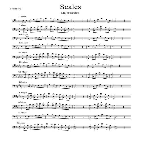 Escalas trombon