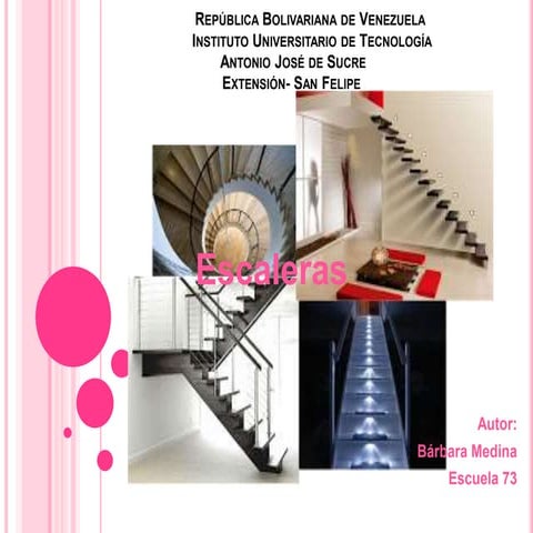 Calculo y trazado de Escaleras | PDF