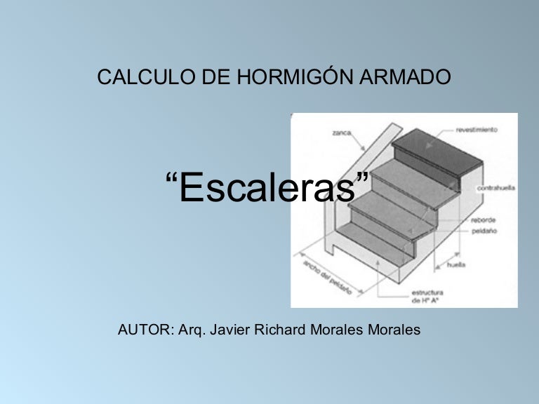 Escaleras de hormigon
