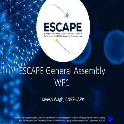 ESCAPE Kick-off meeting - WP1 (Feb 2019 - 2nd day) 