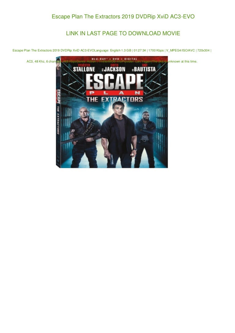 Escape Plan 1 Full Movie English Off 65