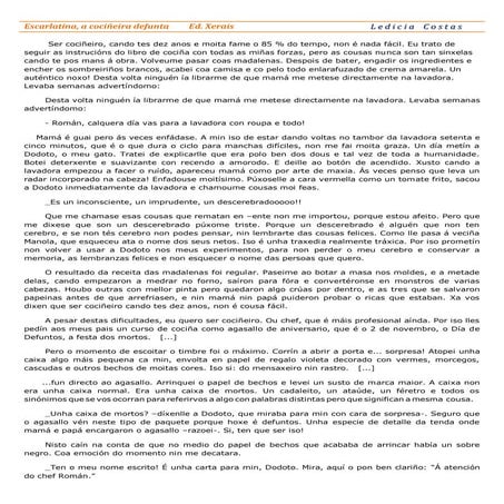 Escarlatina, a cociñeira defunta