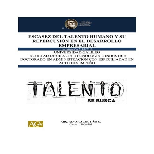 Escasez del talento humano y su repercución en el desarrollo empresarial