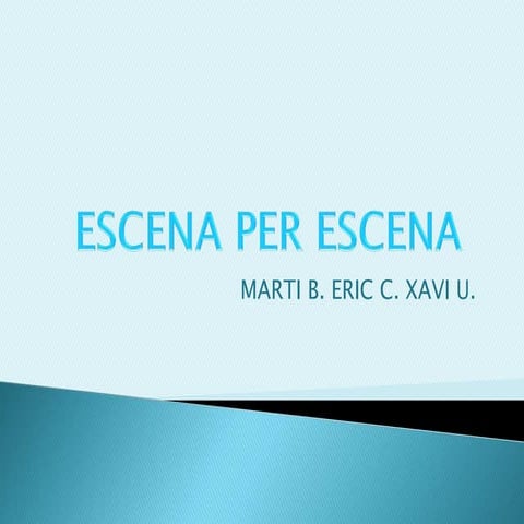 Escena per escena