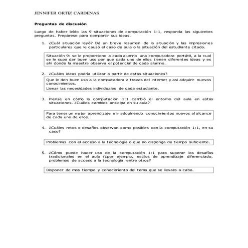 Escenarios computacion