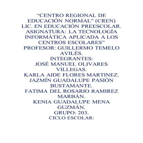 Escenarios de computación uno a uno