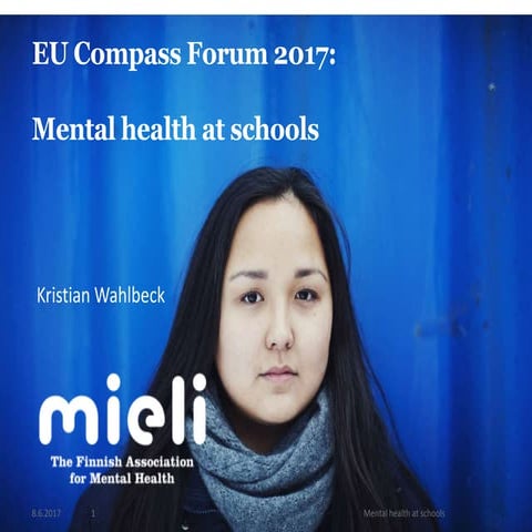 Mental health promotion across the lifespan | PPTX