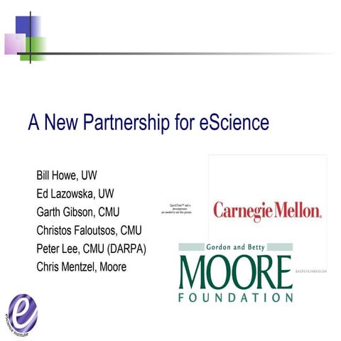 A New Partnership for Cross-Scale, Cross-Domain eScience