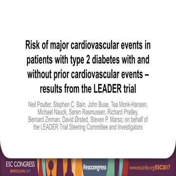 SELECT TRIAL , SEMAGLUTIDE AND CVS OUTCOMES IN OBESITY WITHOUT DIABETES ...