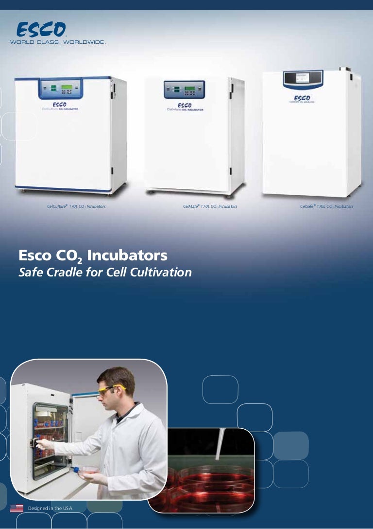 Esco CO2 Incubator Combined Catalog