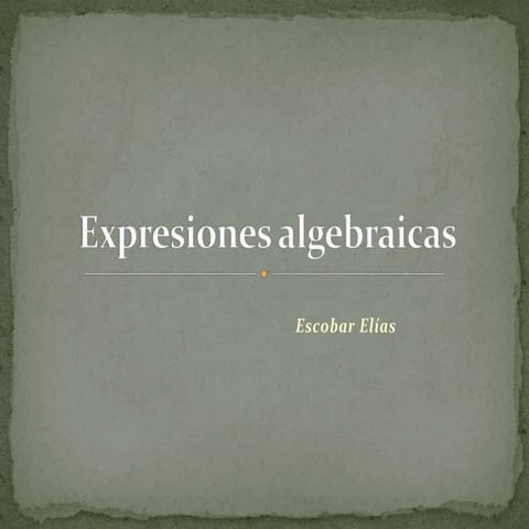 Multiplicaciones de expresiones algebraicas | DOCX