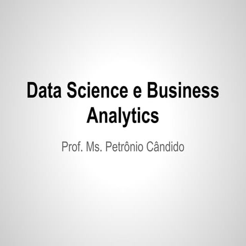 Business Analytics