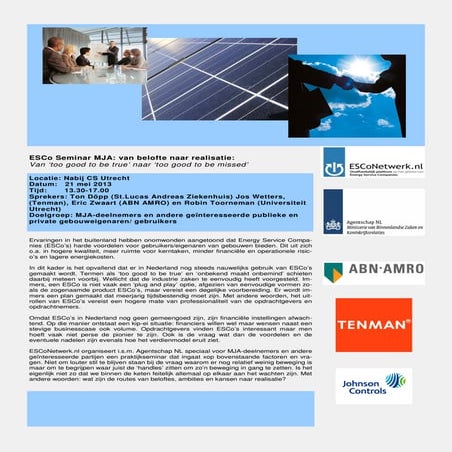 Van "Too good to be true" naar "Too good to be missed"