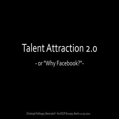 Talent Attraction 2.0