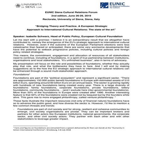 Isabelle Schwarz - Head of Public Policy