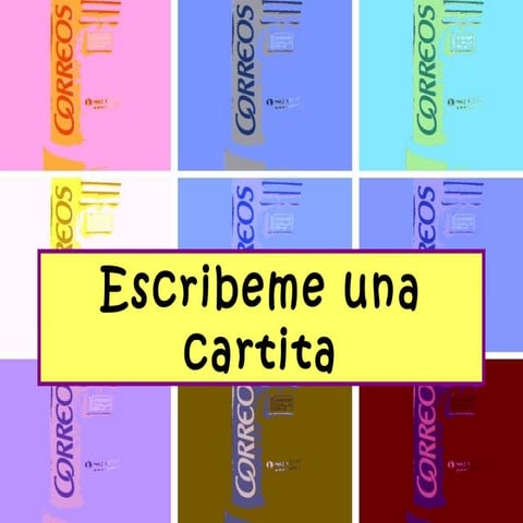 Escribeme una cartita