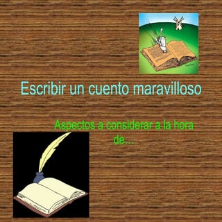 Escribir un cuento
