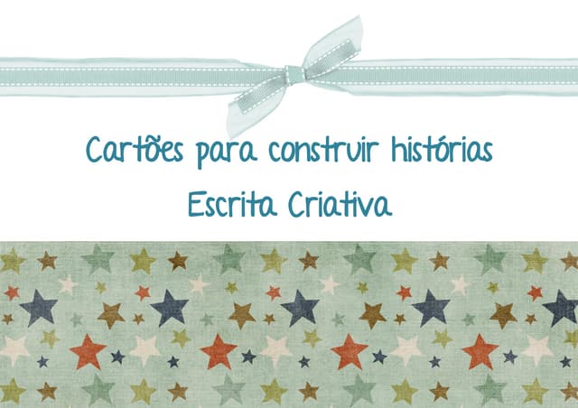 Cartões para construir histórias - ...
